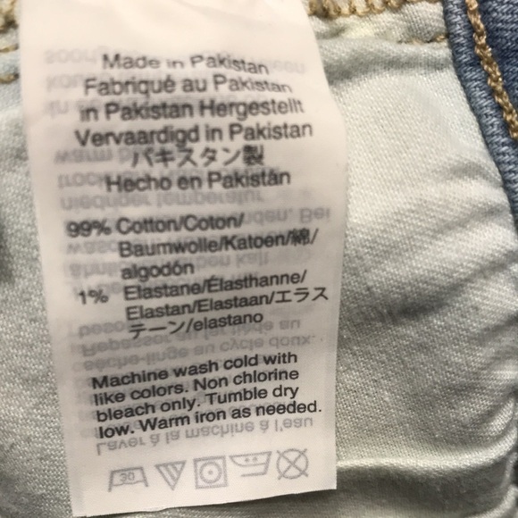 𝅺J. Crew Mercantile Cutoff Denim Shorts 26 - Picture 8 of 11